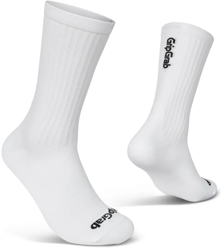 GripGrab PACR High Cut Sokker - White