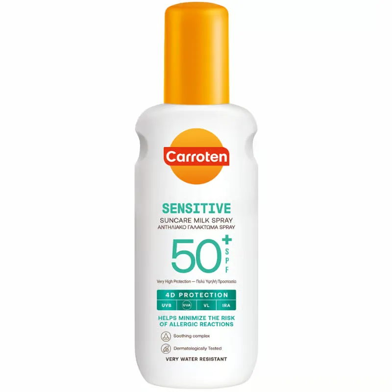 Carroten Sensitive Milk Spray SPF 50+ (200 ml)
