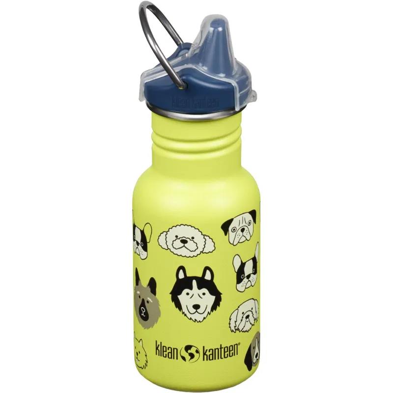 Klean kanteen Kid Classic Narrow Sippy Børnekop med tud 355 ml, hunde
