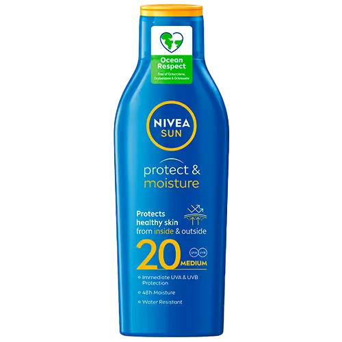 Nivea Protect & Moisture Lotion SPF 20 (200 ml)