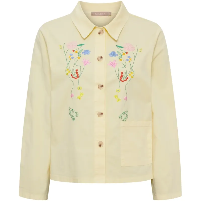 Marta du Chateau dame jakke MdcJewel 268399 - Yellow6224