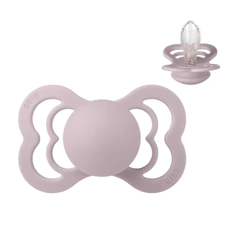 BIBS Symmetrisk Supreme Sut - Str. 2 - Silikone - Dusky Lilac