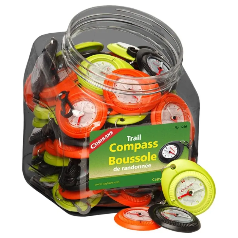 Coghlans Bowl Of Trail Compasses, 90-Pcs, kompas