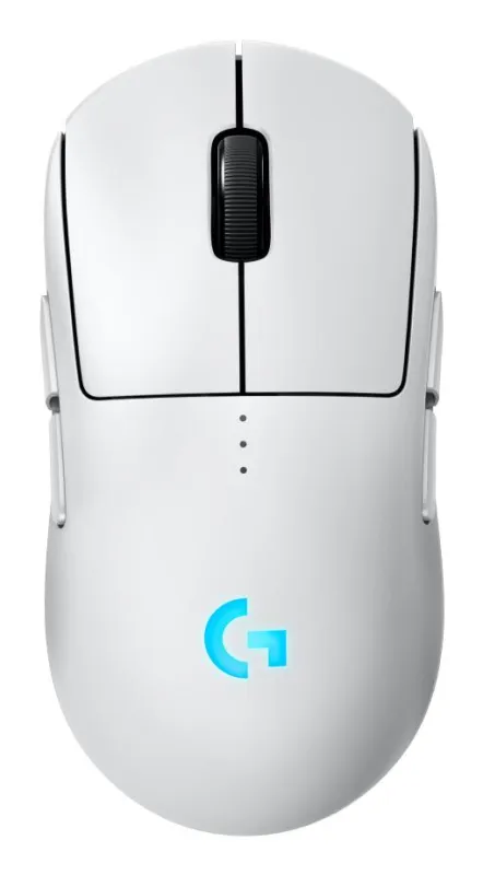 Logitech G PRO 2 LIGHTSPEED Optisk Trådløs Hvid Mus - GEEKD.dk