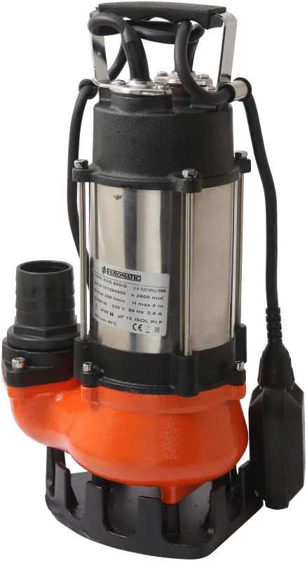 Euromatic SVS 600 dykpumpe m/autom. 230V 220l/min
