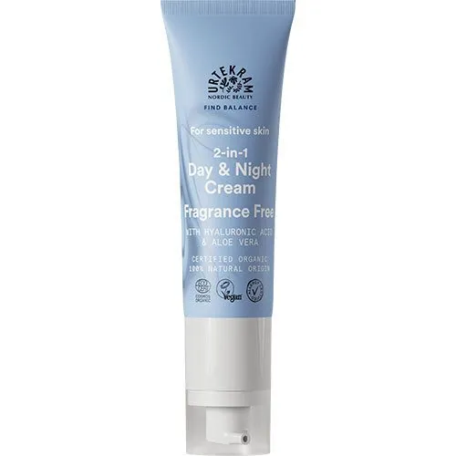 Urtekram 2-in-1 Day & Night Cream - 50 ml.