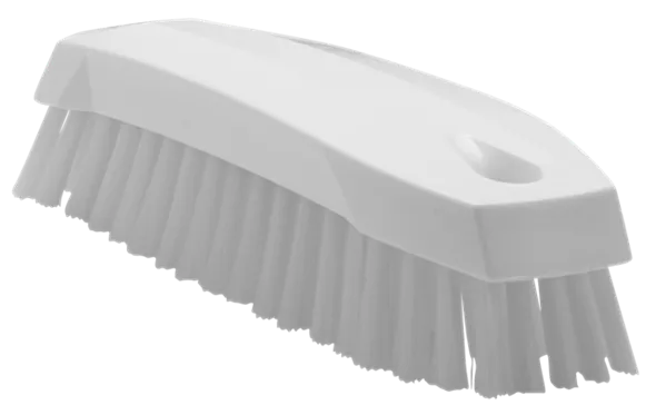 Vikan Håndbørste M, 165 mm, Medium, Hvid