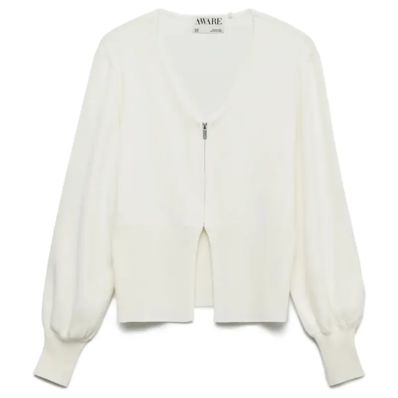 VERO MODA dame cardigan AWALICE - Snow white