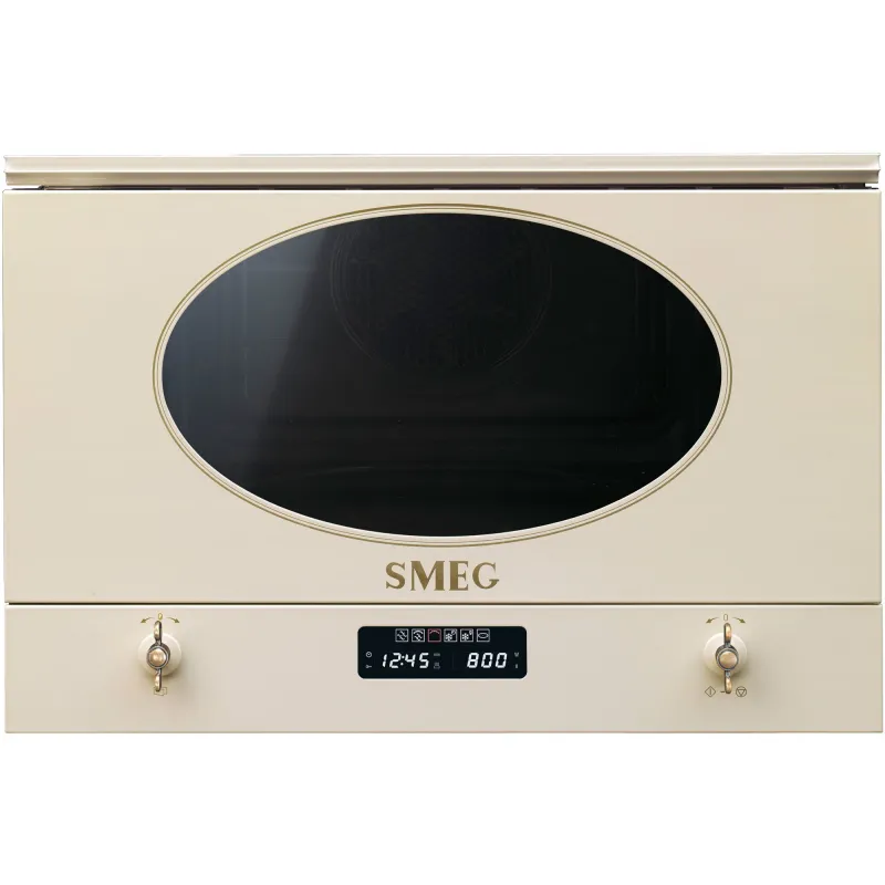Smeg MP822PO integreret mikroovn, creme
