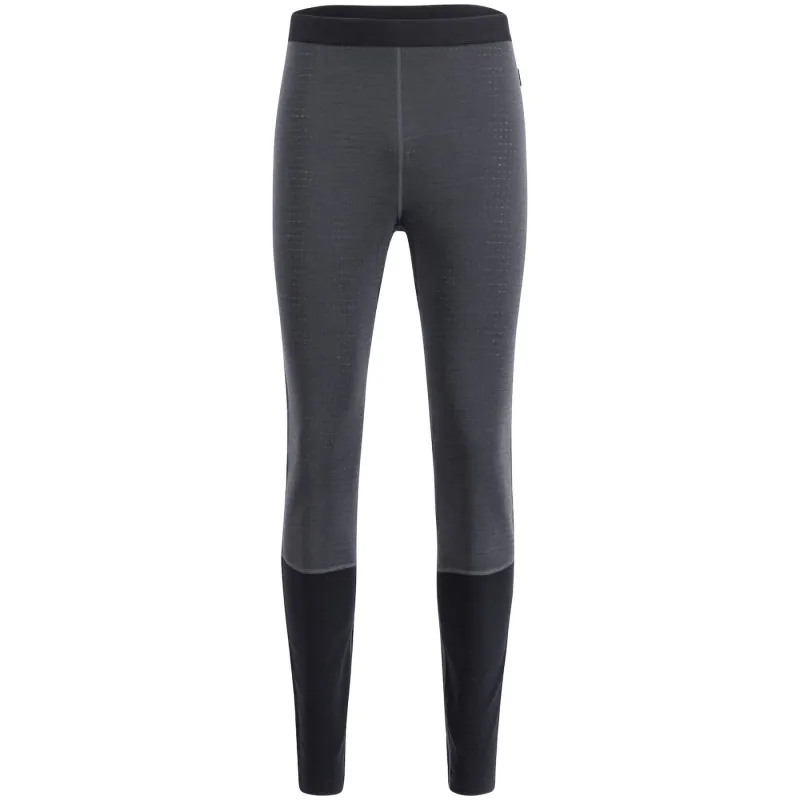 Lundhags Prime Merino Long John M, skiunderbukser, herre, grå/sort