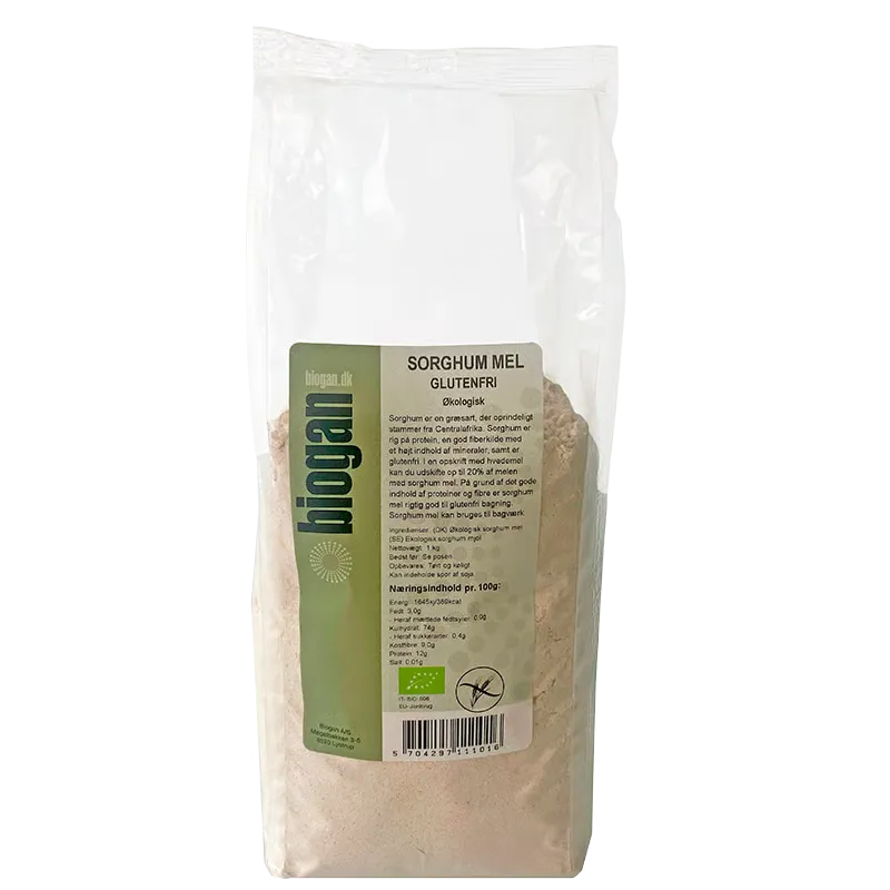 Biogan Sorghum Mel gl.fri Ø (1 kg)