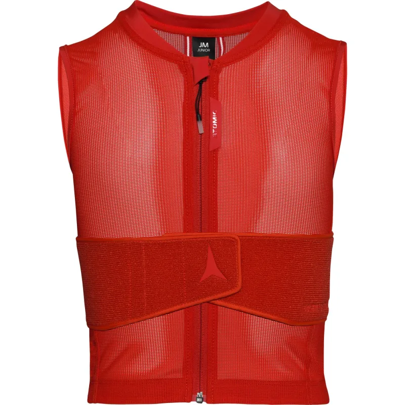 Atomic Live Shield Amid Lite Vest, rygskjold, junior, rød
