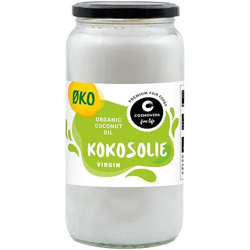 Jomfru kokosolie Øko. - 1 liter