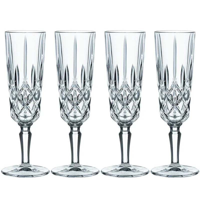 Nachtmann Noblesse champagneglas, 15,5 cl, 4 stk.