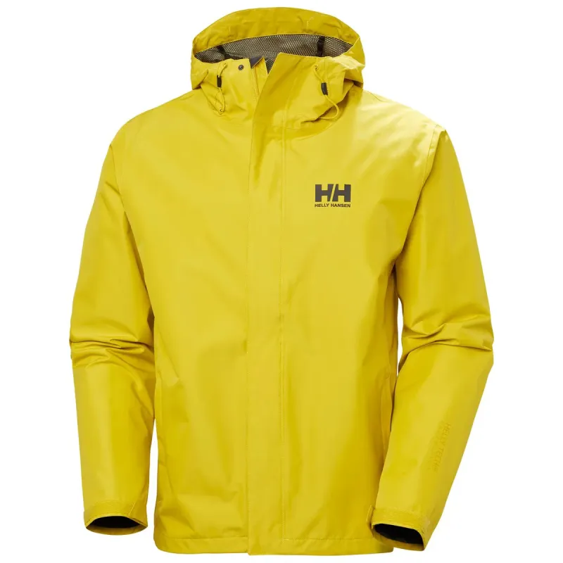 Helly Hansen Seven J Regnjakke Herre, warm olive
