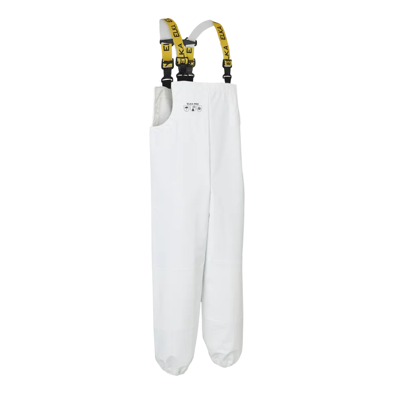 ELKA PRO Overall m/ knæforstærkning - Hvid - XS