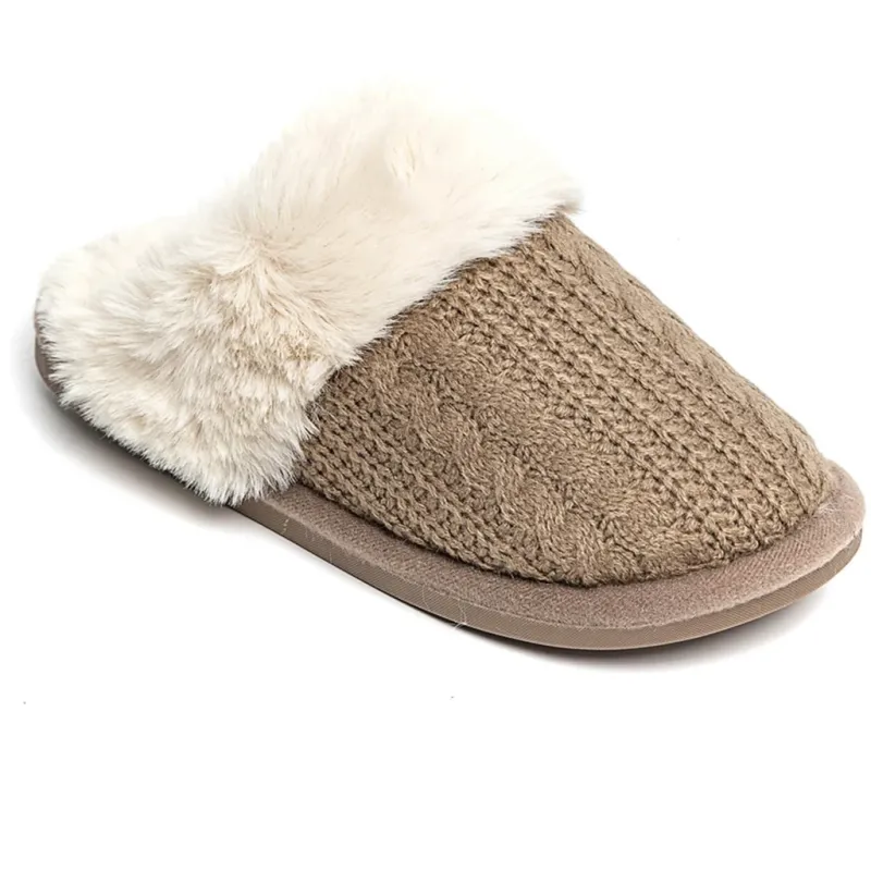 Aisha dame hjemmesko 5284 - Camel
