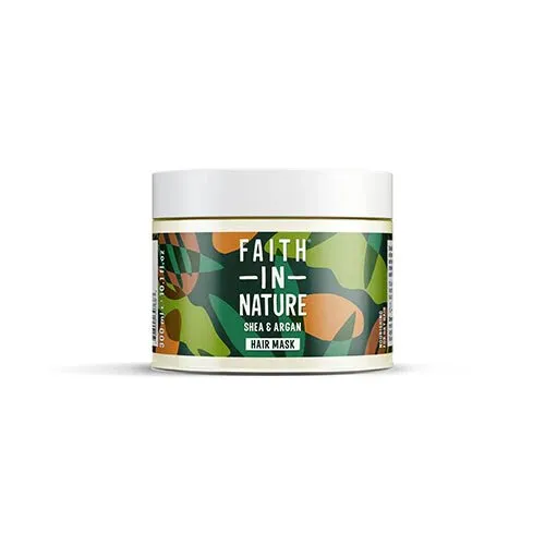 Hårmaske Shea & Argan Faith in nature - 300 ml.