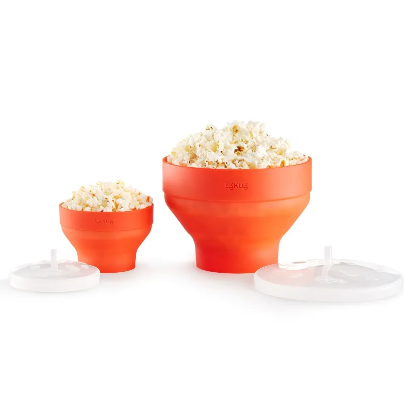 Lékué Mini popcornskåle, 2 stk.