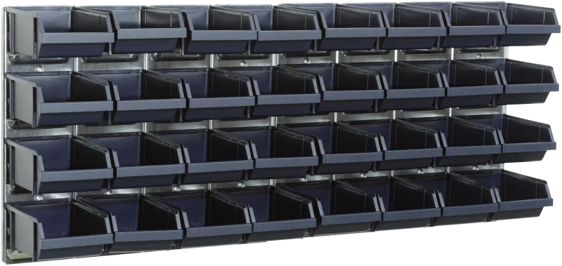 Vægpanel X2/3-160 m/32 ks galv./blå