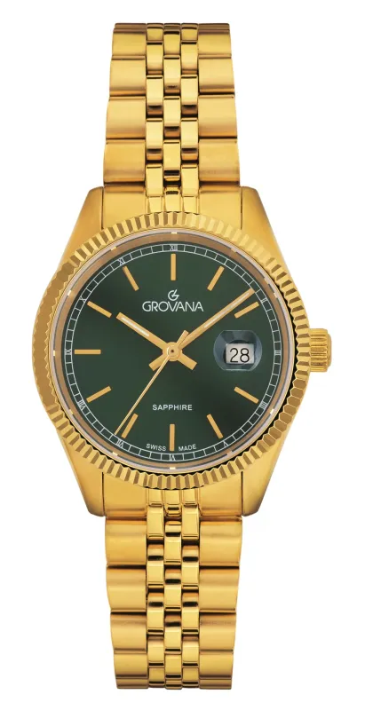 Grovana Kensington Royal Gold Green dameur
