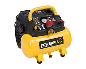 Kompressor 1,5 hk, 6 liter - oliefri