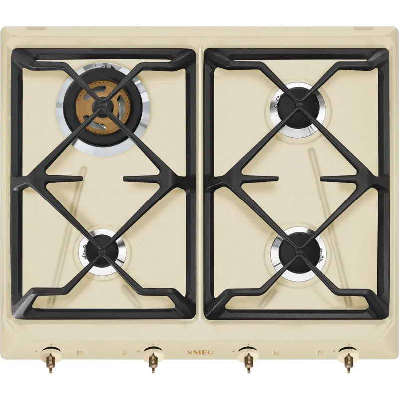 Smeg SRV864POGH kogeplade, creme