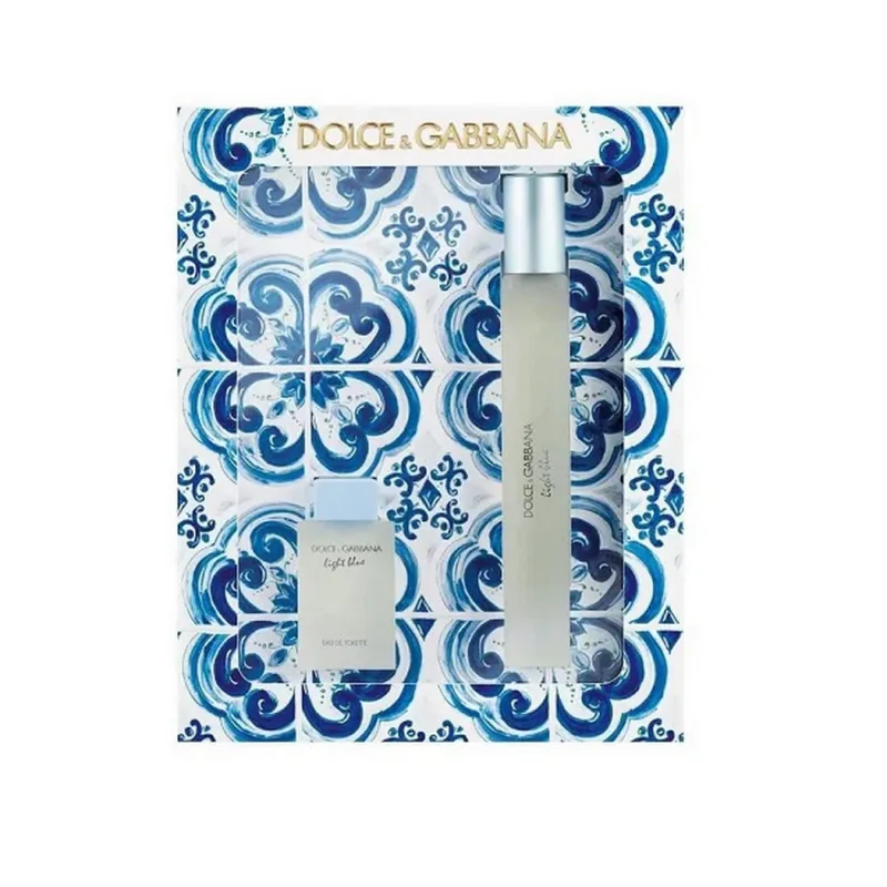 Dolce & Gabbana - Light Blue Femme Eau de Toilette Sæt 10 ml + 5 ml