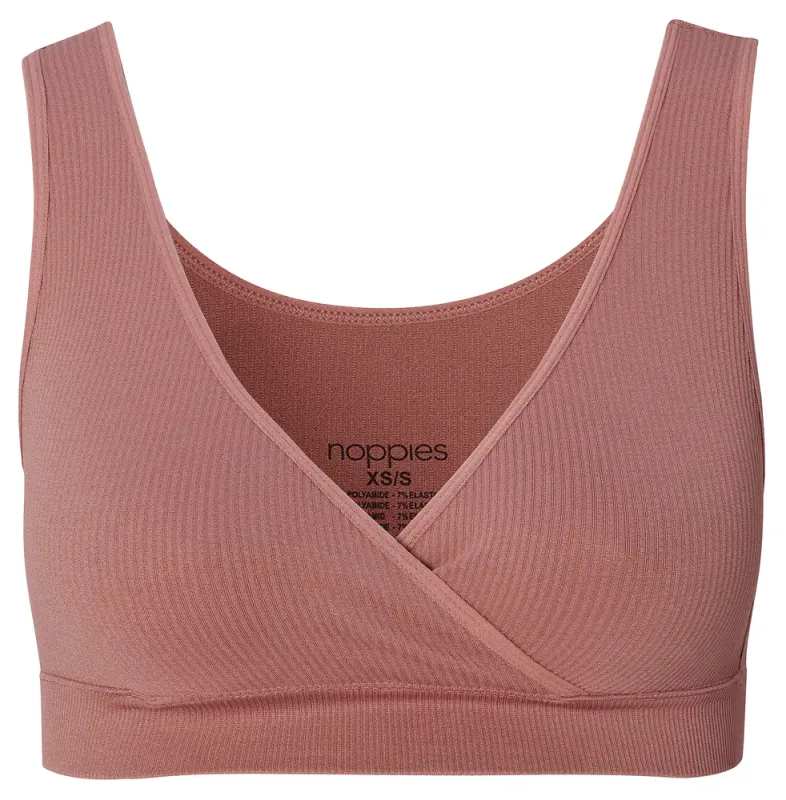 Noppies Gayla Sømløs Ammetop - Burlwood - XS\S