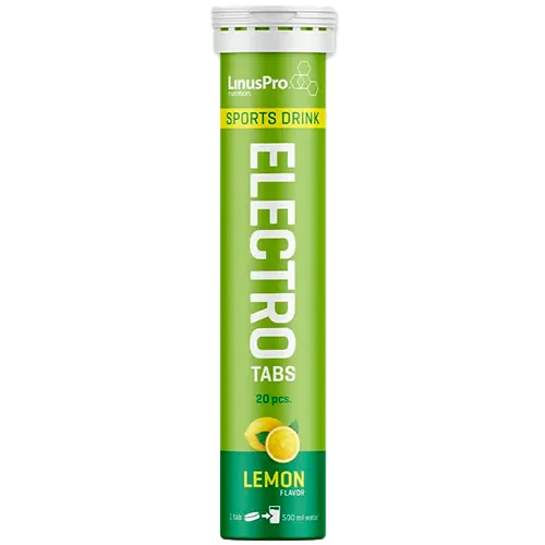 LinusPro Elektrolyt Tabs Lemon (20 tabl)