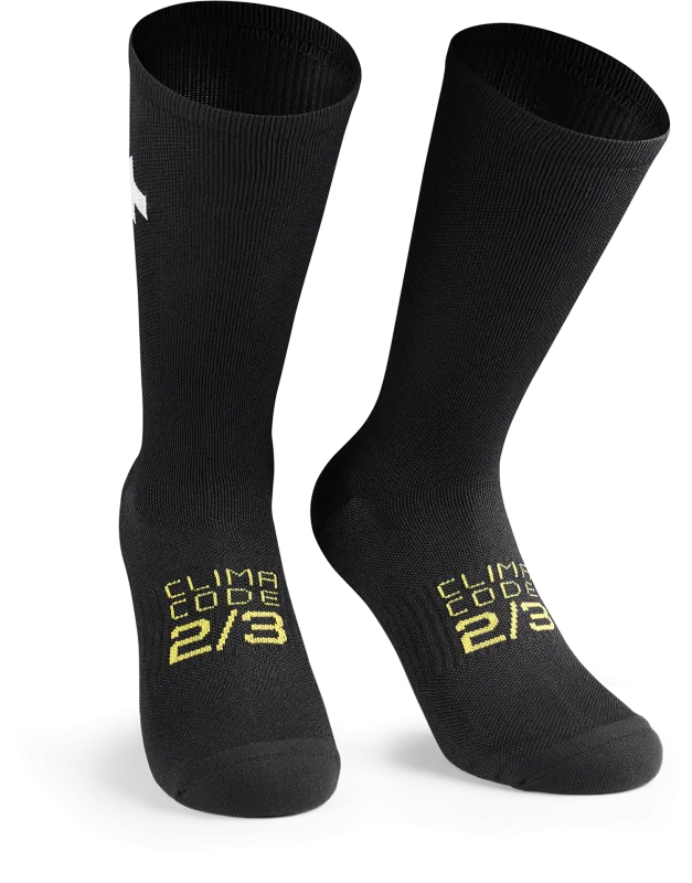 Assos Spring Fall Socks P1 - Black Series