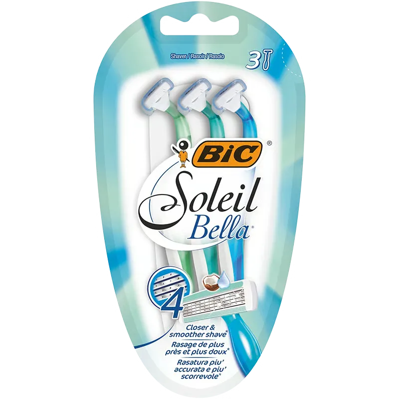 BIC Soleil Bella Skraber (3 stk)