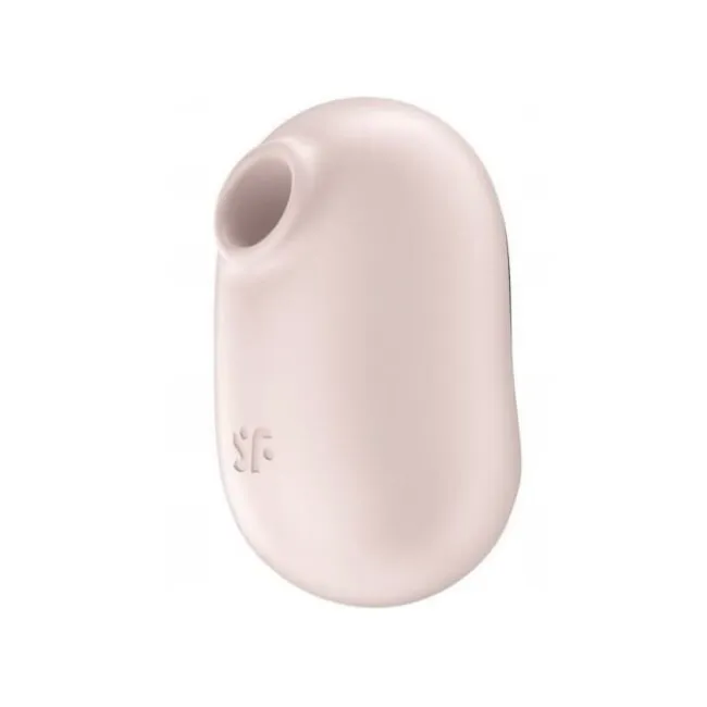 Satisfyer - Pro To Go 2 Double Air Pulse Vibrator Beige