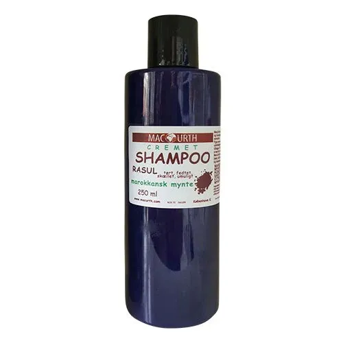 Rasul cremeshampoo mynte - 250 ml.