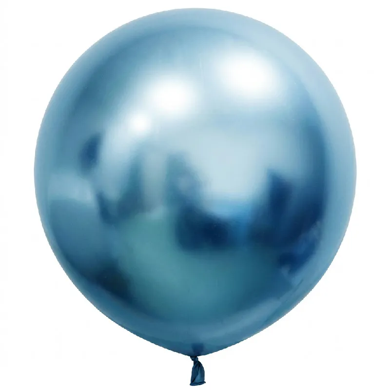 Balloner Beauty&Charm Platin l. Blå 60 Cm/ 2 Stk.
