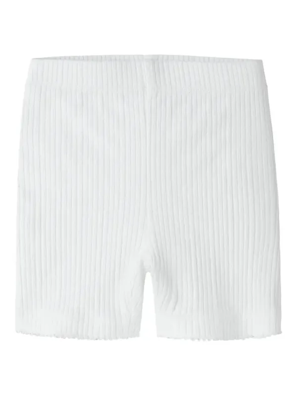 Name It Judy Slim Shorts - Bright White - 98