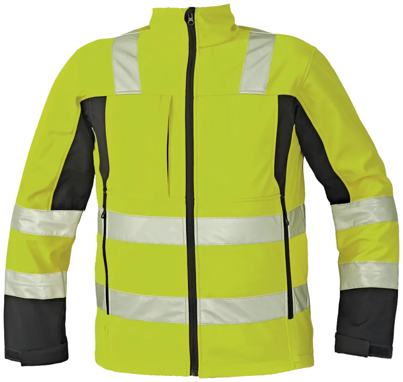 Malton softshell jakke Hi-viz gul str M