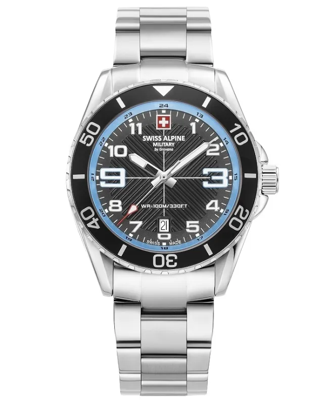 Swiss Alpine Military Raptor Light Blue Herreur