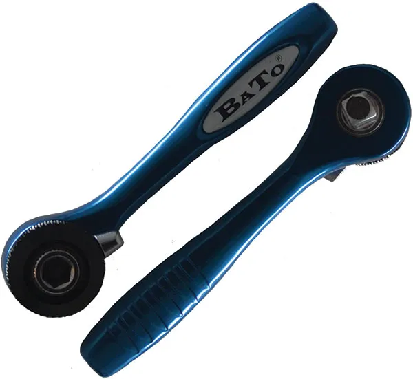BATO Alu Skraldenøgle 1/4" for bits og toppe.