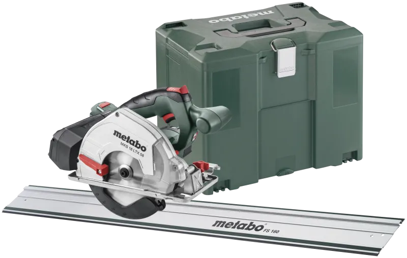 Metalhåndrundsav MKS18 LTX58 m/2×18V/5,5Ah + FS160