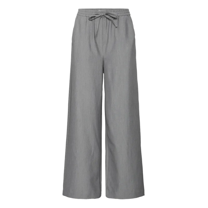 B.YOUNG DAME BUKSER BYDANTA - Grey Melange