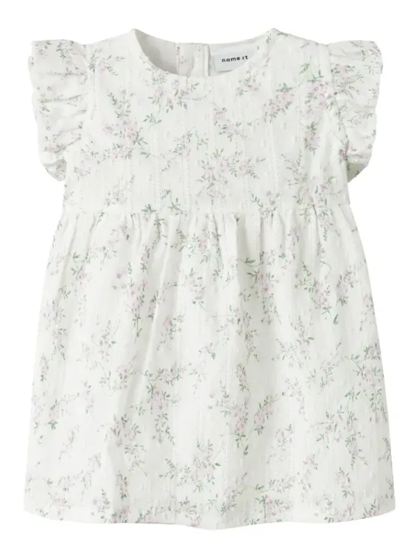 Friting Kjole - Bright White - 74