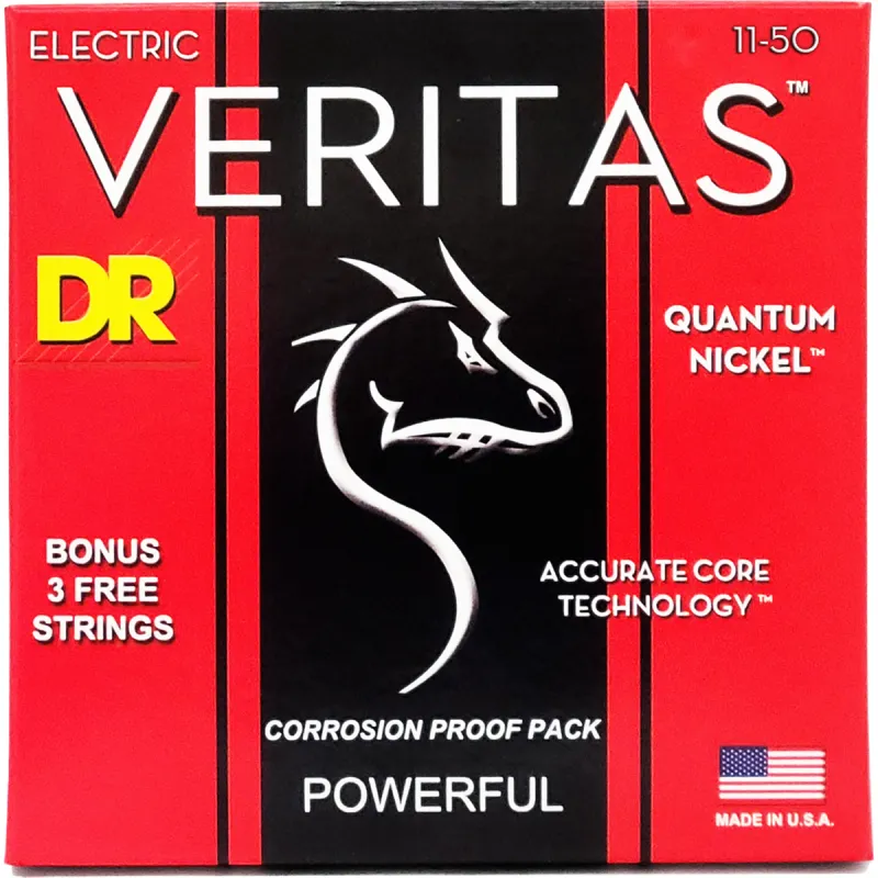 DR Strings VTE-11 Veritas el-guitar-strenge, 011-050