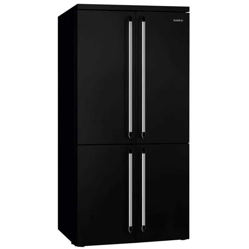 Smeg Victoria FQ960BL6 French Door kombiskab, sort