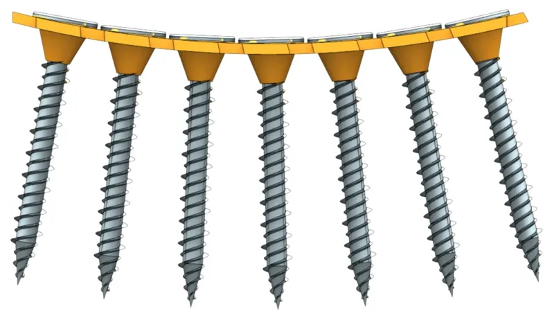 Gipsskrue løse P-SCREW-WS Kunststof PH2 3,9 x 41 mm - 250 Stk.