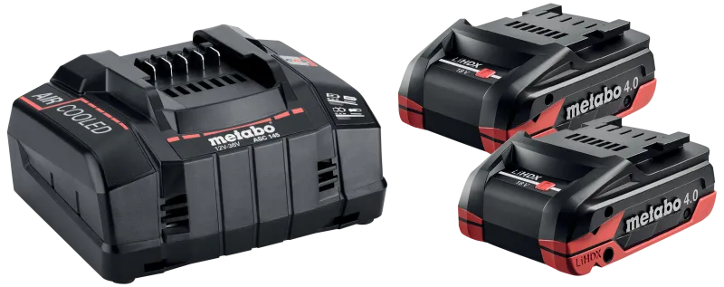 Batterisæt 2×18V/4,0Ah LiHDX + lader ASC145