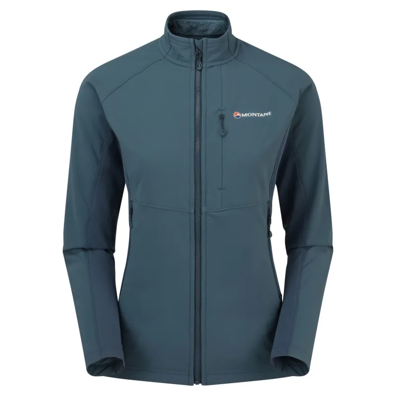 Montane Fem Krypton Jacket, softshelljakke, dame, blå