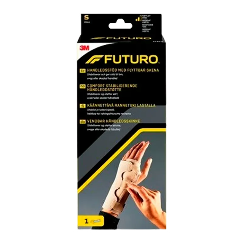 Futuro Håndledsbandage M. Vendbar Skinne Str. Small (1 stk)