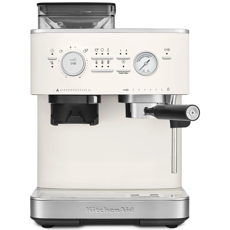 Kitchenaid Espressomaskine med kaffekværn, porcelain white