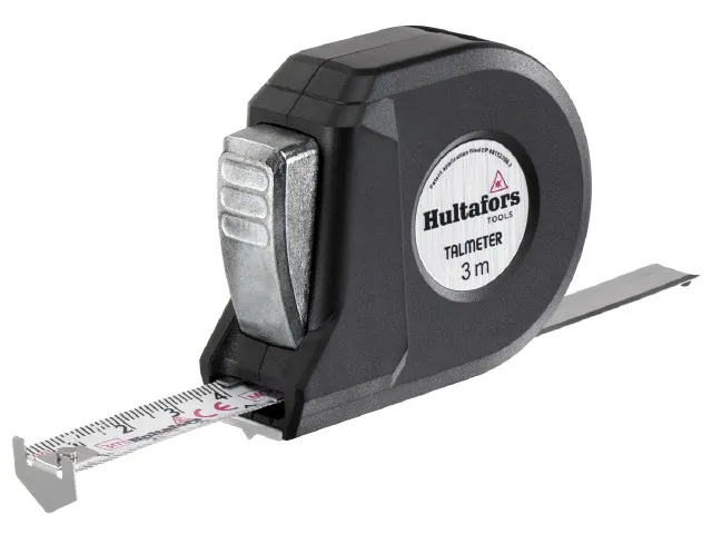 Båndmål Talmeter 3 mtr x 16 mm TM3